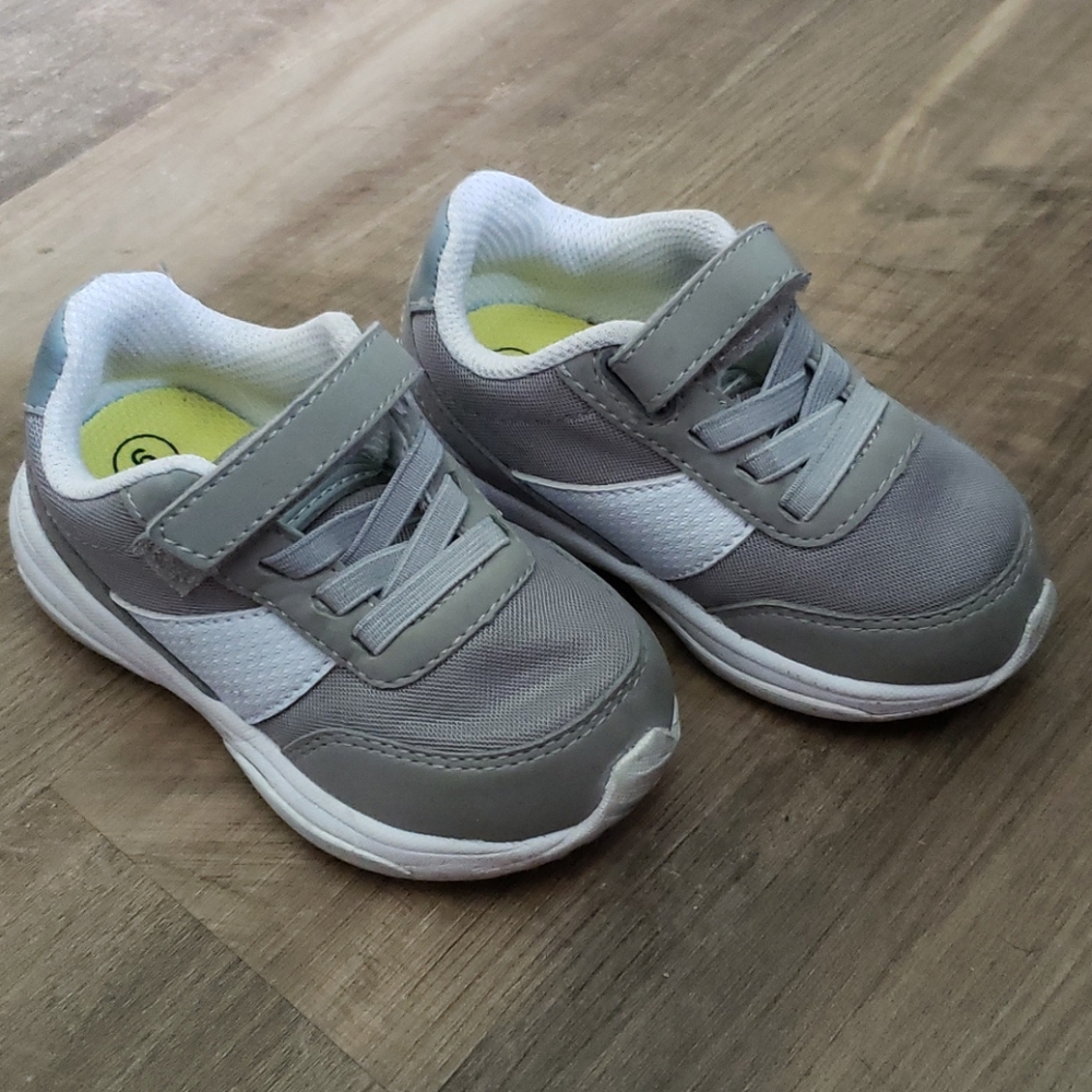 Grey and White Sneaker
